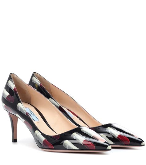 prada lipstick pumps|Prada lipstick shoes.